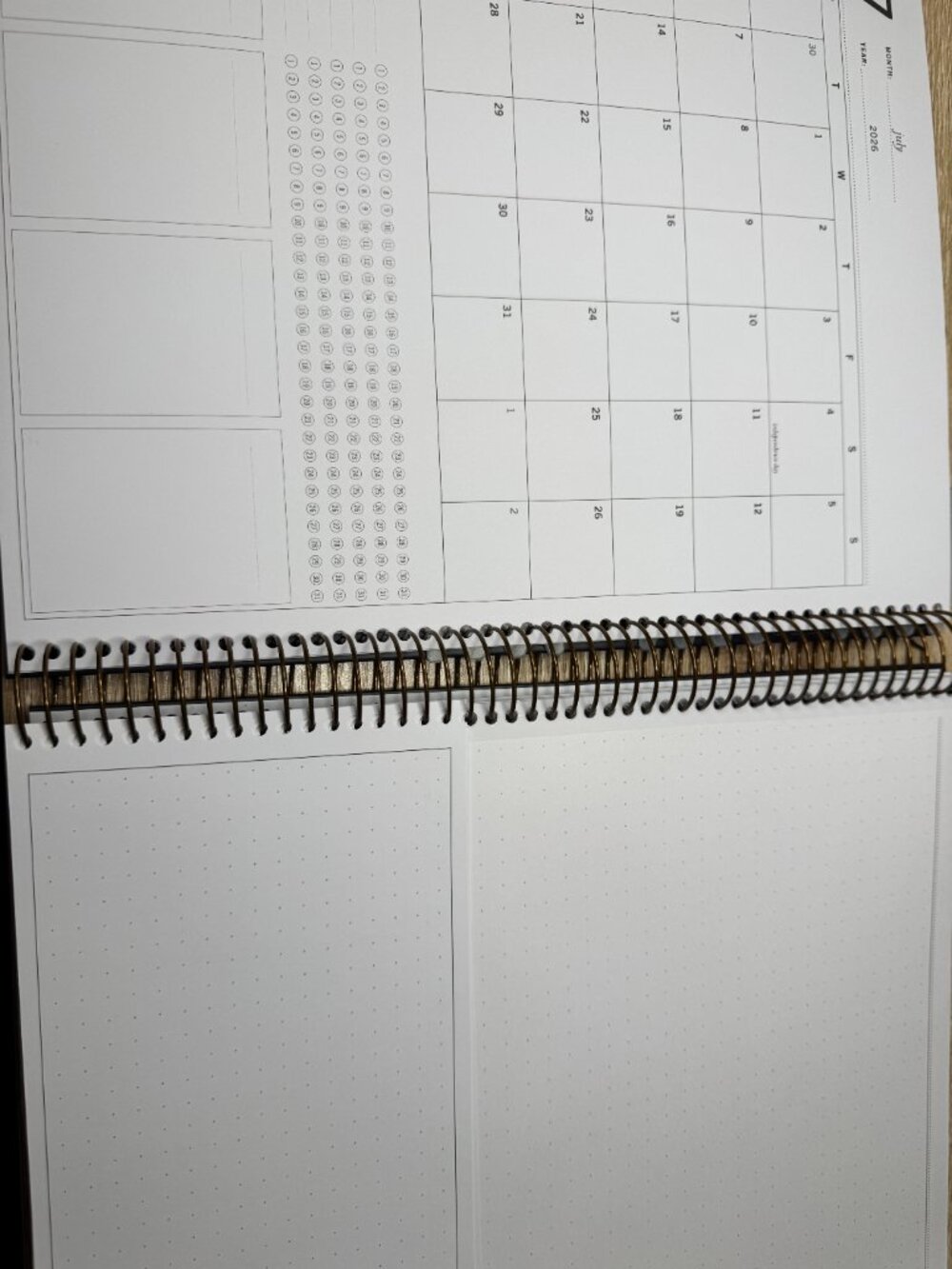 The Luna Planner by Laurel Denise Academic Calendar July 26 - June 27 - Picture 2 of 4